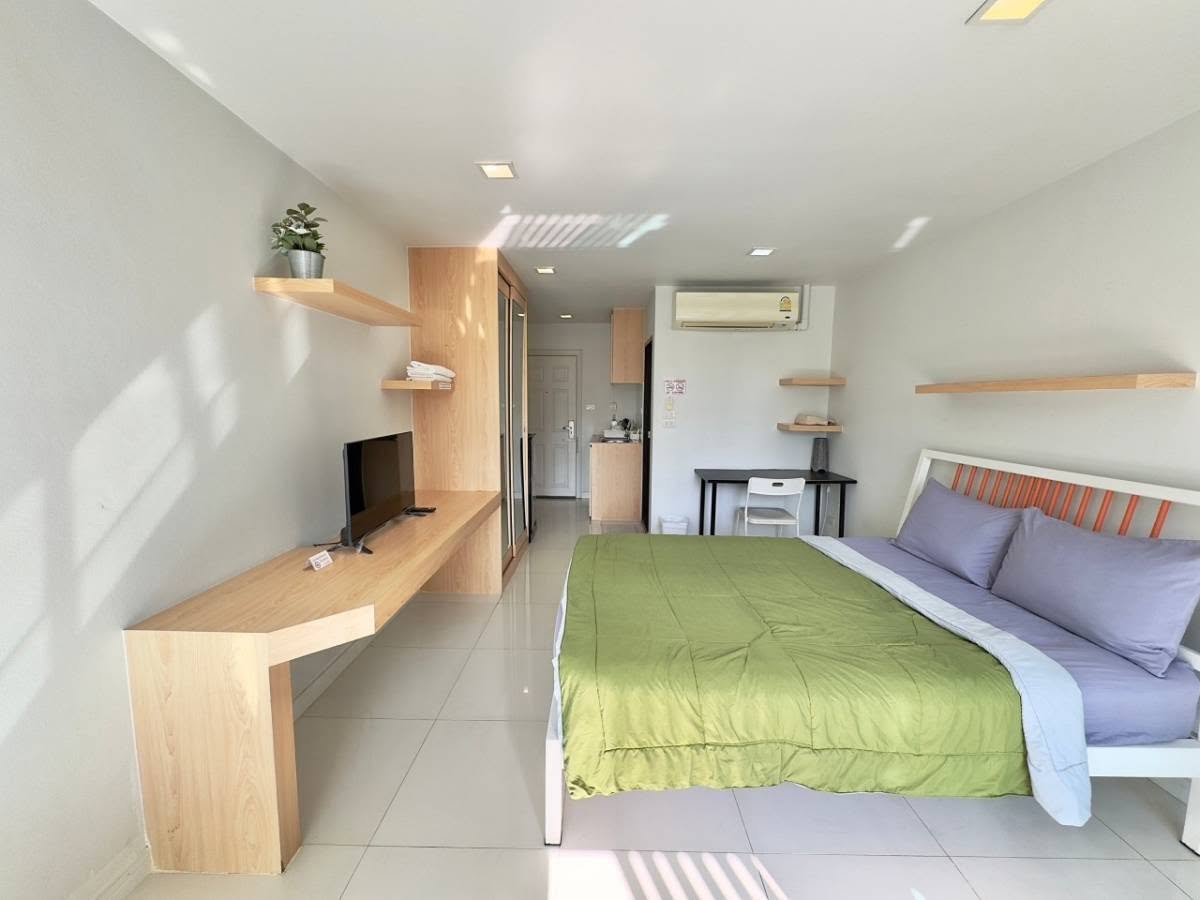 ห้องพักสะอาด เรียบง่าย Peaberry Room